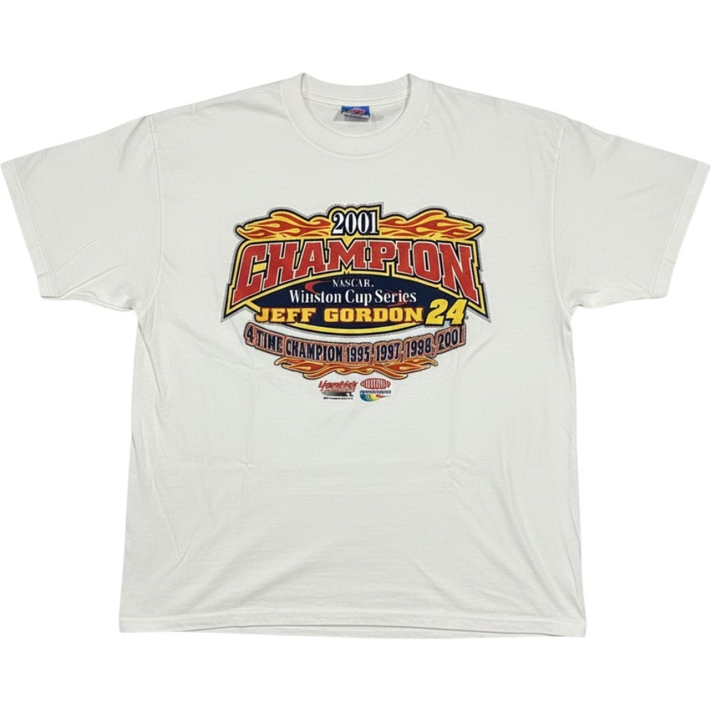 Chase Authentics Jeff Gordon NASCAR Champion Racing Tee Shirt XL Vintage 2001